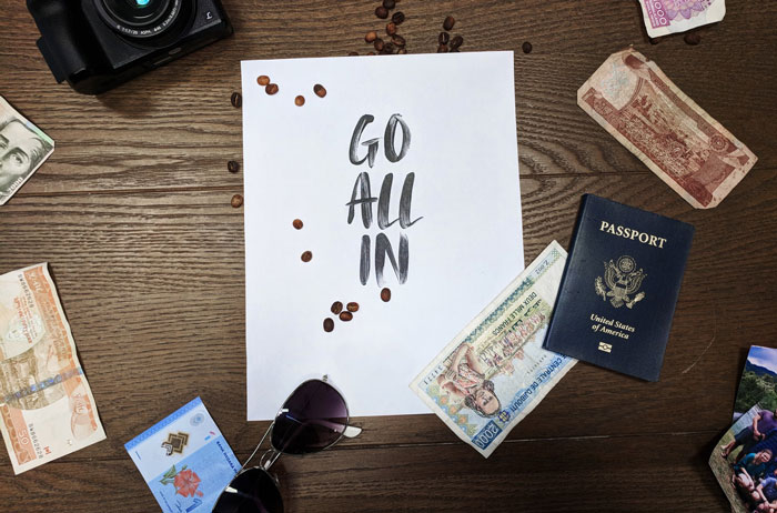 go all in