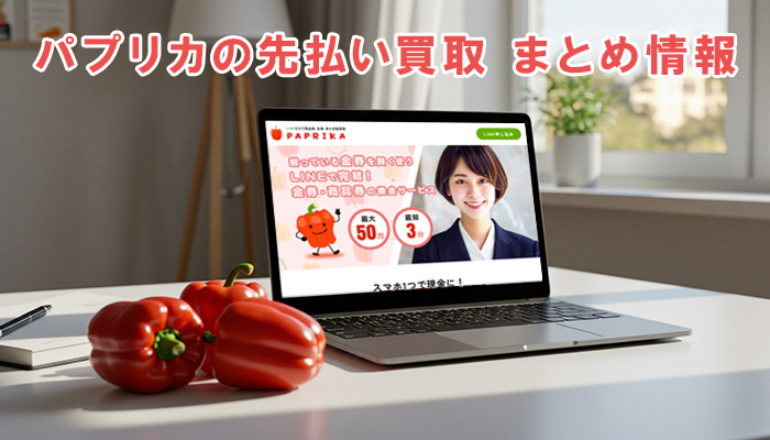 パプリカの先払い買取についてのまとめ情報