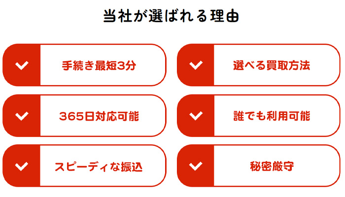 パプリカの買取サービスが選ばれる理由