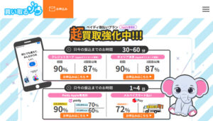 「買い取るゾウ」の公式サイト