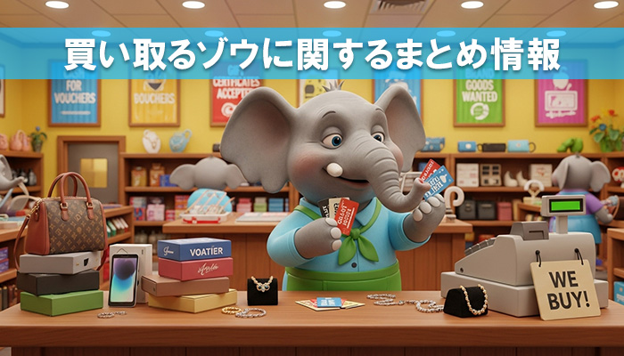 「買い取るゾウ」に関するまとめ情報