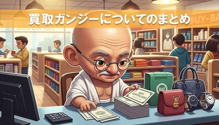 買取ガンジーについてのまとめ
